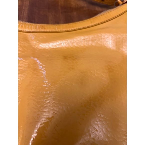 Cole Haan Marigold Patent Hobo Bag - Picture 4 of 15